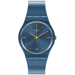 SWATCH CLASSIC PEARLYBLUE - GN417