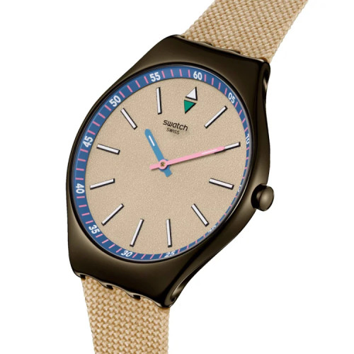 SWATCH NEW GENT SUNBAKED SANDSTONE, Power of Nature Collection - SYXM100